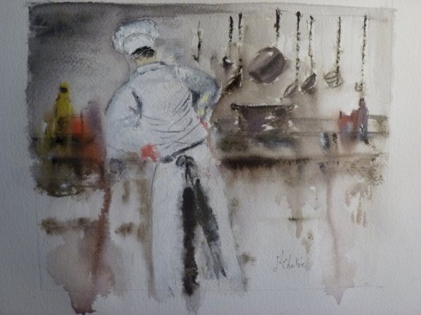 Chef en cuisine 1