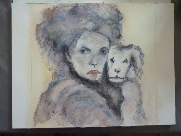 Madame et son fox